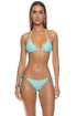 Luli Fama Sunkiss Glow Ring Seamless Ruched Back Brazilian Tie Side Bottom